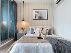 For SaleCondoRatchadapisek, Huaikwang, Suttisan : ✅ Cheap sale condo The Kris Express 2 Ratchada Soi 19, area 22 sq m., 8th floor, studio style, price 1,900,000 baht 💠renovate, ready to move in 🚇 Ratchadaphisek 🛎 hurry and reserve now.