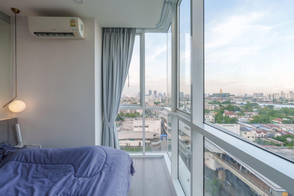 For SaleCondoPinklao, Charansanitwong : 🔥Urgent sale🔥 Condo De Lapis Charan 81 🏢34.7 sq m., 1 bedroom, 1 bathroom, 12th floor, beautiful view, near MRT Bang Phlat, only 90 m.