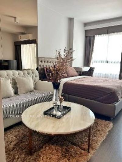 For RentCondoOnnut, Udomsuk : Condo for rent, available room, ready to move, studio room, Ideo Sukhumvit 93 (Ideo Sukhumvit 93), 28 sq m., nice central area. Near BTS Bang Chak