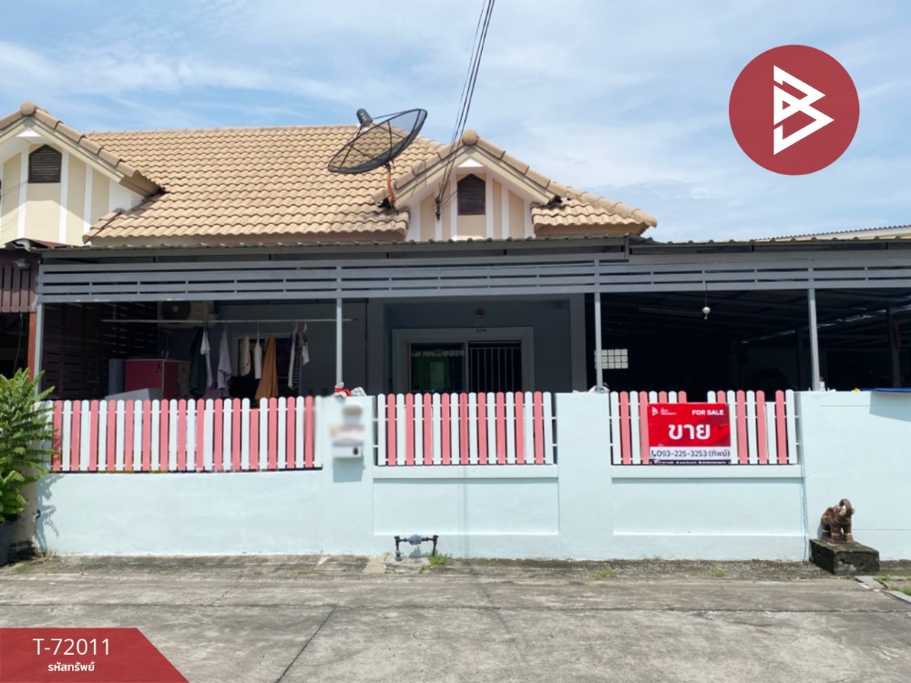 For SaleTownhouseSriracha Laem Chabang Ban Bueng : Townhouse for sale Sensiri Town Village, Laem Chabang, Chonburi