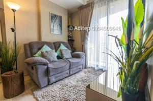 For SaleCondoSukhumvit, Asoke, Thonglor : Condo for sale Quintara Arte Sukhumvit 52, size 1 bedroom, 34 sq m., pool view, fully furnished, ready to move in, near BTS On Nut, only 400 m.
