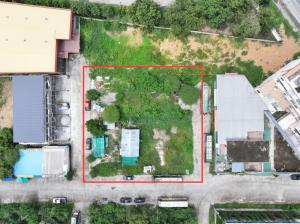 For SaleLandAyutthaya : Land for sale in a rare location!! Rojana Industrial Estate, Ayutthaya, good location, close to the main road, only 110 meters!! Size 400 square meters, suitable for a home warehouse and warehouse!!