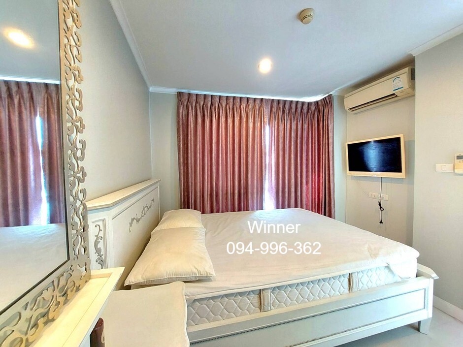 For SaleCondoRama3 (Riverside),Satupadit : For sale: 1 bedroom, luxuriously decorated, 27th floor, Lumpini Park Riverside-Rama 3 Condo, river view, area 32.54 sq m.
