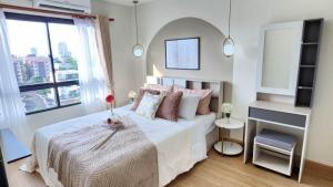 ขายคอนโดรัชดา ห้วยขวาง : Y3251023 ขาย/For Sale Condo  624 Condolette Ratchada 36 (624 คอนโดเลต รัชดา 36)  2นอน 1น้ำ 48ตร.ม ชั้น8 ตึกA ห้องสวย เฟอร์ครบ พร้อมอยู่