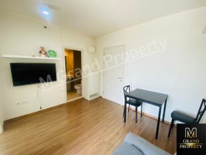For SaleCondoRamkhamhaeng, Hua Mak : sell!!! Condo U Delight at Hua Mak Station, 10th floor, size 30 sq m., clean room, room dividers, ready to move in, free everything in the room🥳🥳