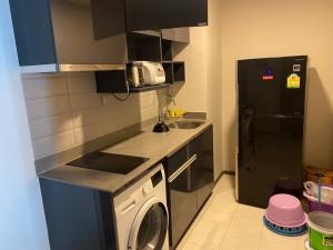 For RentCondoRatchathewi,Phayathai : IDEO Q Siam - Ratchathewi: 69 sqm., 34 th floor,Two Bedroom,Full furniture,electrical appliances, city view not block, near BTS Ratchathewi, BTS PhayaThai