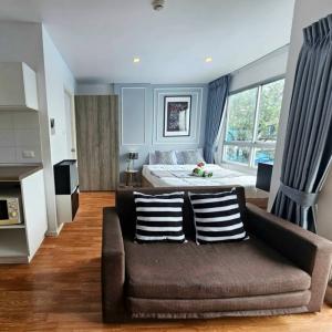 ขายคอนโดราษฎร์บูรณะ สุขสวัสดิ์ : N1271023  ขาย/For Sale Condo  Lumpini Ville Ratburana - River View 2 (ลุมพินี วิลล์ ราษฎร์บูรณะ-ริเวอร์วิว 2) ห้องสตูดิโอ 23ตร.ม ชั้น5 ตึกA ห้องสวย เฟอร์ครบ พร้อมอยู่