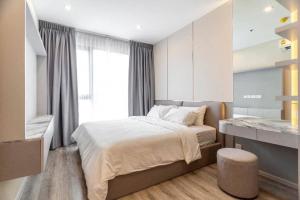 ให้เช่าคอนโดอ่อนนุช อุดมสุข : For Rent 💜 Ideo Mobi Sukhumvit 66 💜 (Property Code #A23_10_0813_2 ) Beautiful room, beautiful view, ready to move in.
