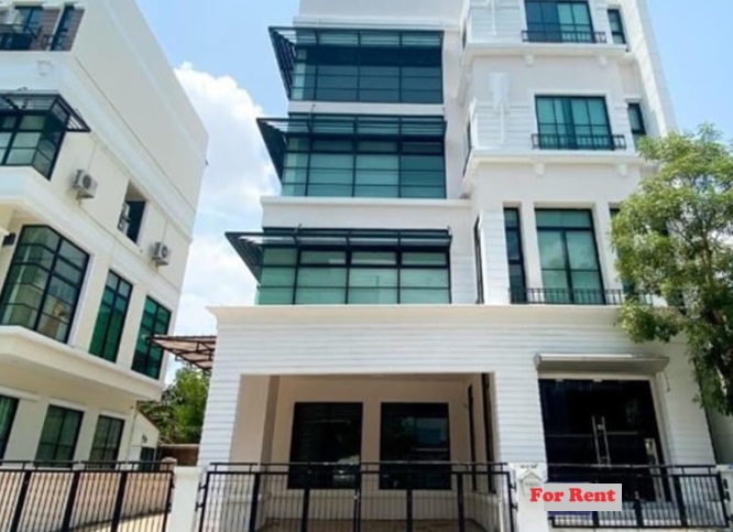 For RentHome OfficeChokchai 4, Ladprao 71, Ladprao 48, : For Rent Office for rent / Home Office 2 floors, Soi Lat Phrao 64, Suthisan Road or Lat Phrao Road, usable area 360 square meters, newly renovated, 10 air conditioners, parking for 12 cars / suitable for a variety of businesses.