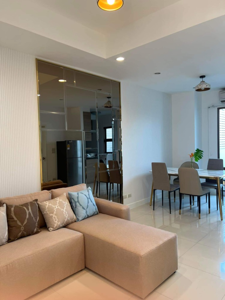 For RentTownhouseOnnut, Udomsuk : 💥3-story townhouse for rent, The private village sukhumvit 97/1, near BTS Bang Chak, price only 48,000 baht.