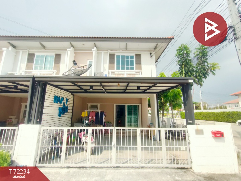 For SaleTownhouseMahachai Samut Sakhon : Townhouse for sale I Leaf Prima Village, Setthakit-Bang Pla, Samut Sakhon