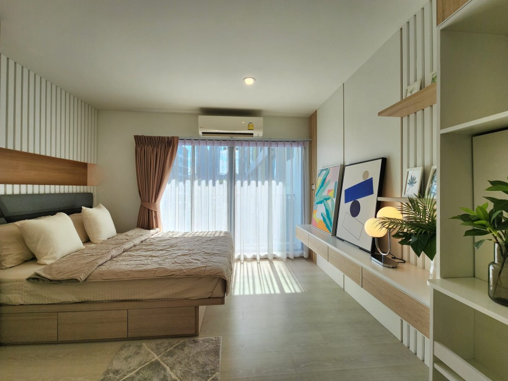 For SaleCondoOnnut, Udomsuk : Project near BTS On Nut, only 600 meters, The Nich Sukhumvit 50, price 2.3 million baht.