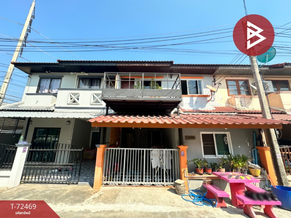 For SaleTownhouseRatchaburi : Townhouse for sale Ratchaphong Village, Khok Mo, Ratchaburi