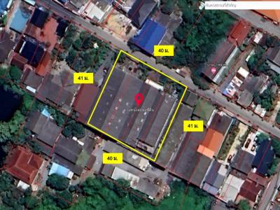 For SaleFactorySamut Prakan,Samrong : Selling factory with office building, Soi Wat Yai Yothin Pradit, 1,180 square meters (1 rai 18 square wah). In good and strong condition.