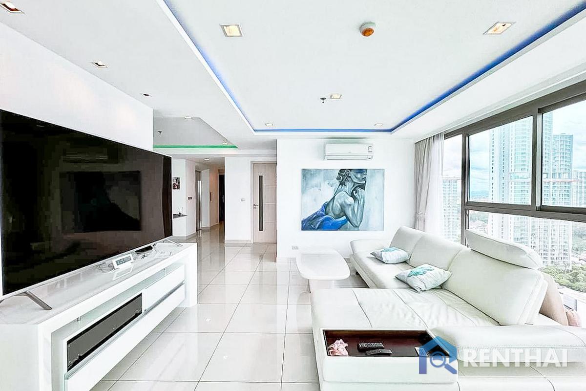 ขายคอนโดพัทยา บางแสน ชลบุรี สัตหีบ : สำหรับ ขาย คอนโด 2 ห้องนอน ที่ Wongamat Tower