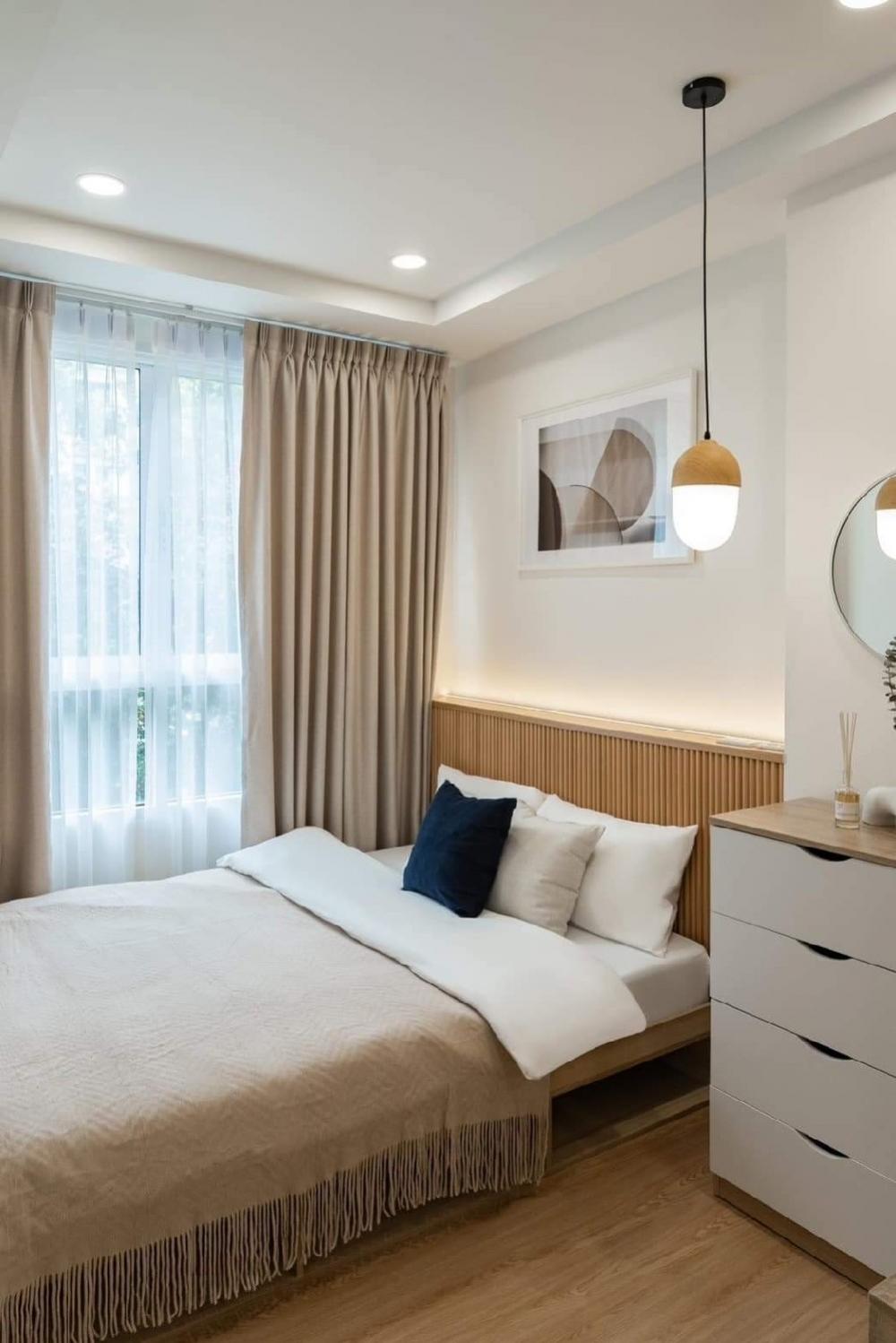 For SaleCondoRatchadapisek, Huaikwang, Suttisan : Condo for sale, happy condo, Lat Phrao 101, size 28 sq m., Building H, 2nd floor, price 1.45 million, newly renovated, near the BTS 💯