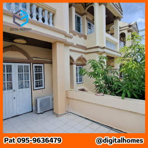 For RentHouseOnnut, Udomsuk : 𝙁𝙤𝙧 𝙧𝙚𝙣𝙩 𝟯𝟬,𝟬𝟬𝟬 ♥ Pridi Banomyong 13 ♥ Townhome, 3 floors, 4 bedrooms, good location, suitable for an office or residence, 24 sq m. ✅ near Ekkamai, Thonglor, Phra Khanong