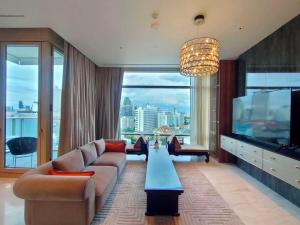 ให้เช่าคอนโดสาทร นราธิวาส : Rental : Four Seasons Private Residences , 3 Bed 3 Bath , 250 sqm , 10+th Floor