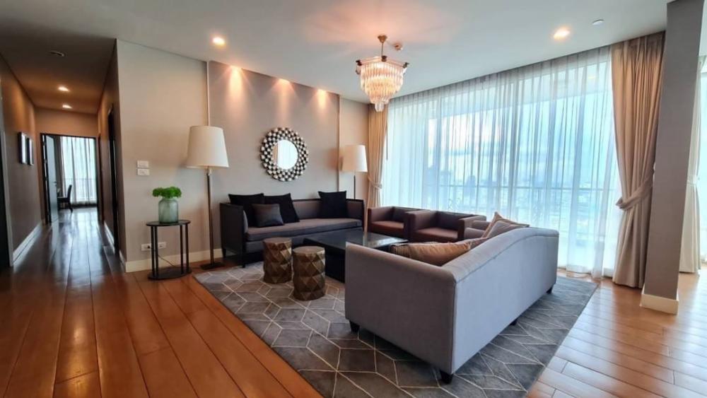 ให้เช่าคอนโดวิทยุ ชิดลม หลังสวน : Rental : The Park Chidlom , 4 Bed 5 Bath 1 Maid room , 315 S.qm , High floor