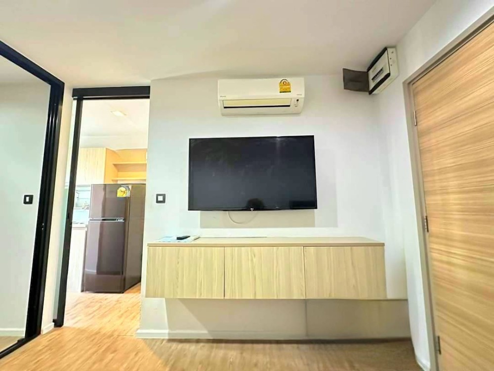 For SaleCondoSamut Prakan,Samrong : Room for sale, 1 Bedroom, Tropicana Condo, next to BTS Erawan, 28.97 sq m, newly renovated with furniture and electrical appliances, Tropicana Condo @BTS Erawan (Tropicana Condo), next to the expressway entrance.