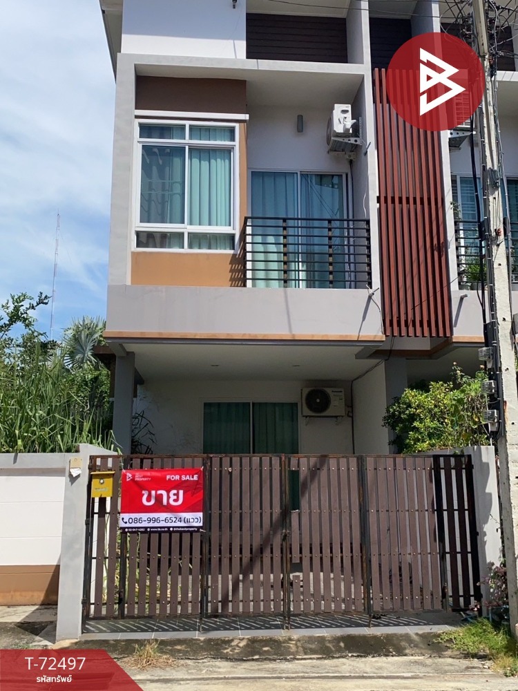 For SaleTownhouseKhon Kaen : Townhouse for sale behind the edge Townhome Lite 5-6 Village (Townhome Lite 5-6) Khon Kaen, ready to move in.