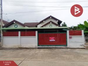 For SaleHouseKanchanaburi : Single house for sale with land, area 48.1 square meters, Tha Maka, Kanchanaburi.