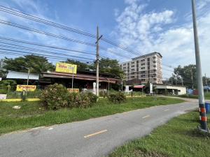 For SaleLandHuahin, Prachuap Khiri Khan, Pran Buri : Land for sale, 4 rai, next to Phetkasem Road. Before reaching Khao Tao Opposite the house from Eua Athorn