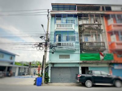 ขายตึกแถว อาคารพาณิชย์ราษฎร์บูรณะ สุขสวัสดิ์ : ขาย อาคารพาณิชย์ ห้องริม อาคารพาณิชย์ ประชาอุทิศ76  256 ตรม. 18.4 ตร.วา ทำเลดี