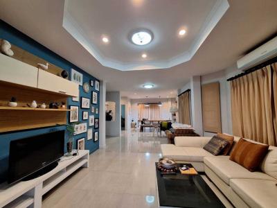 ขายบ้านนครปฐม : ขาย บ้านเดี่ยว ตกแต่งสวย กฤษณา การ์เด้นโฮม บรมราชชนนี-สาย5 196 ตรม. 65.8 ตร.วา พร้อมเข้าอยู่