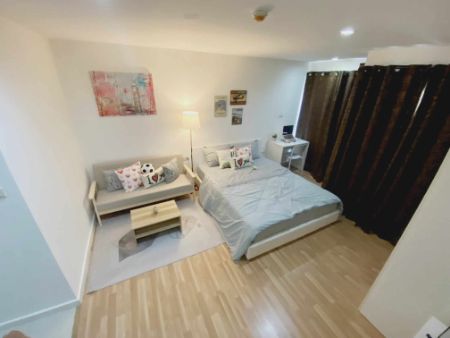 For SaleCondoYothinpattana,CDC : Condo for sale Wecondo Ekkamai-Ramintra Beautiful room, ready to move in Location next to the market along the expressway.