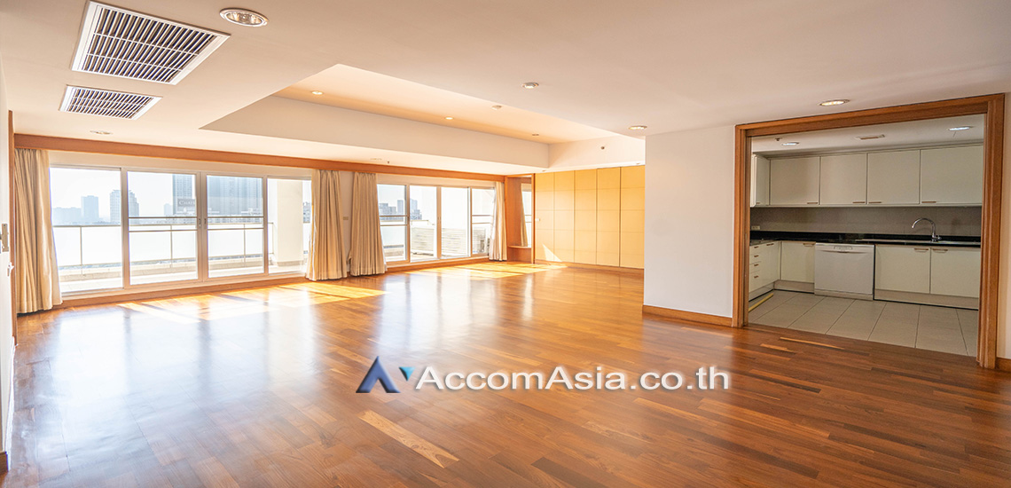 ให้เช่าคอนโดสาทร นราธิวาส : Duplex Condo | 3 Bedrooms Condominium for Rent in Sathorn, Bangkok near BRT Thanon Chan at Baan Nonzee (20185)