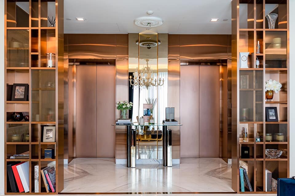 ขายคอนโดสุขุมวิท อโศก ทองหล่อ : 2 Bedrooms ,3 bathrooms ,Furniture Luxury Brand at the global level, every piece in the hous
