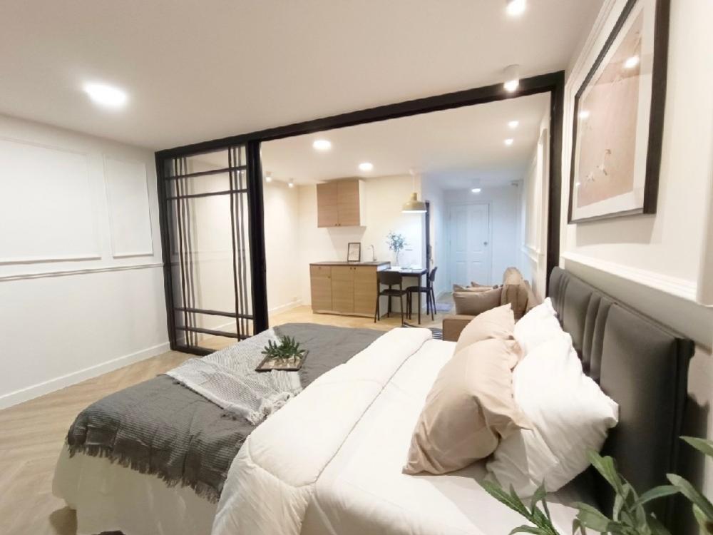 For SaleCondoLadprao101, Happy Land, The Mall Bang Kapi : Condo for sale City Villa (Lat Phrao 130), size 32 sq m, 8th floor, price 1.29 million, near BTS Lat Phrao 101, only 250 meters, beautiful room 💯💯