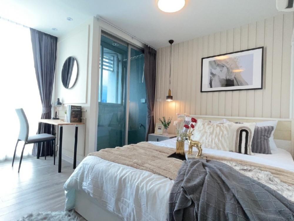 For SaleCondoRatchadapisek, Huaikwang, Suttisan : Condo for sale, The Kris Express 2, Ratchada Soi 19, size 23 sq m., 8th floor, price 1.95 million, near MRT Ratchadaphisek 50 meters, very good location💯💯