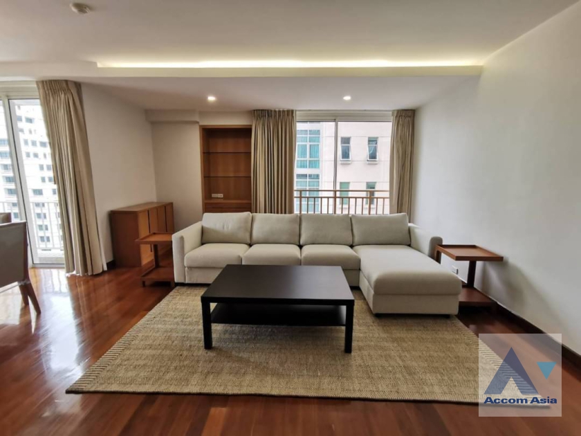 ให้เช่าคอนโดวิทยุ ชิดลม หลังสวน : 3 Bedrooms Condominium for Rent in Ploenchit, Bangkok near BTS Chitlom at Langsuan Ville (AA36166)