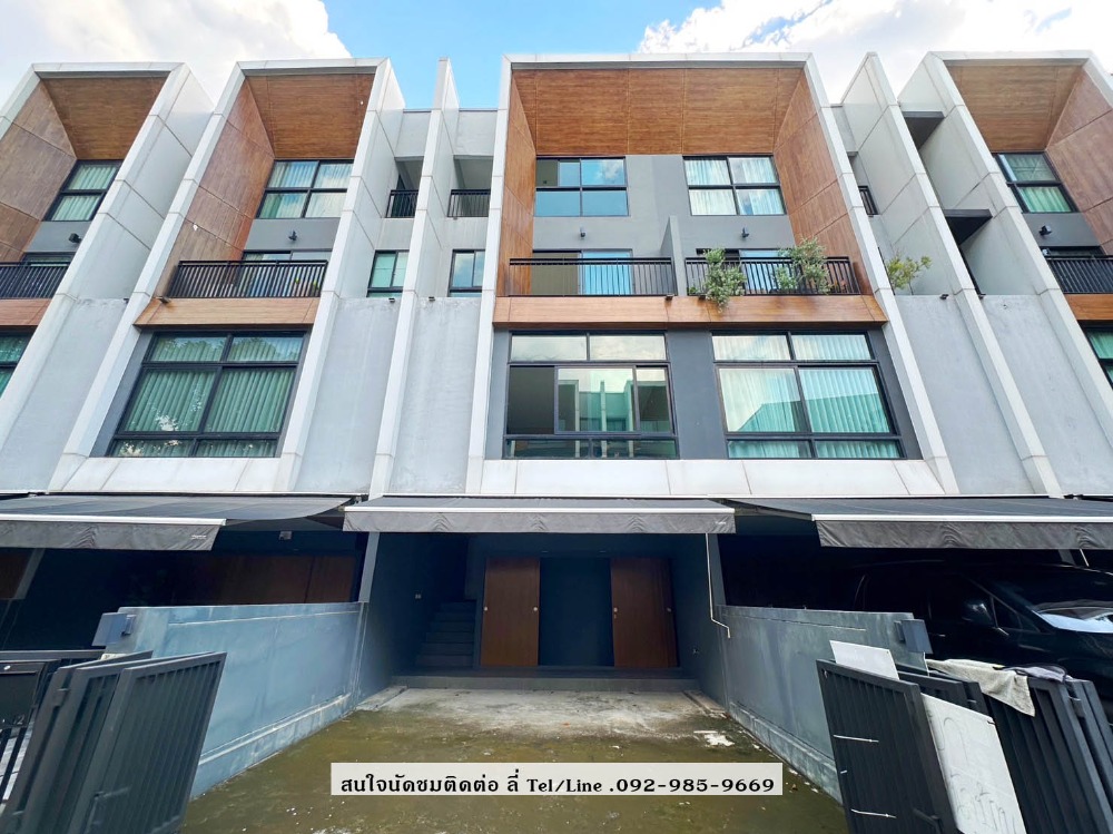 For SaleTownhouseChokchai 4, Ladprao 71, Ladprao 48, : Townhome for sale in Soi Satri Witthaya 2, Arden Townhome, Lat Phrao 71, location with many entrances to the city, highly developed.