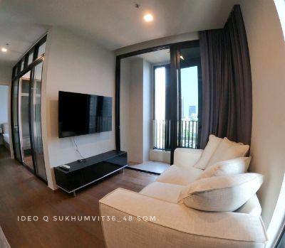 For RentCondoSukhumvit, Asoke, Thonglor : Condo for rent, 2 bedrooms, ready to move in, Ideo Q Sukhumvit 36: Ideo Q Sukhumvit 36, 48 sq m., near Thonglor, Ekkamai, Rama 4 and BTS Thonglor.