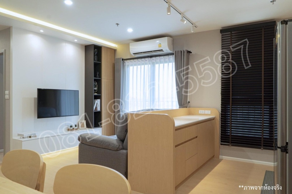For SaleCondoBang kae, Phetkasem : The Parkland Phetkasem 56, 2 bedrooms, 2 bathrooms, 62.63 sq m. Largest room, beautifully decorated, ready to move in, next to Phasi Charoen MRT, opposite Seacon Bang Khae.