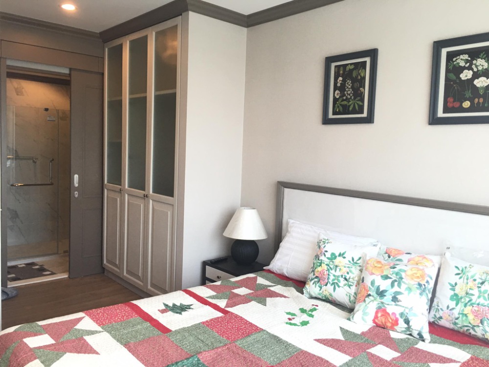 For RentCondoSiam Paragon ,Chulalongkorn,Samyan : The Reserve Kasemsan 3【𝐑𝐄𝐍𝐓】🔥 Decorated in a elegant style, big room, fir tone, stored Central File Resort Garden Ready to move in !! 🔥 Contact Line ID: @hacondo