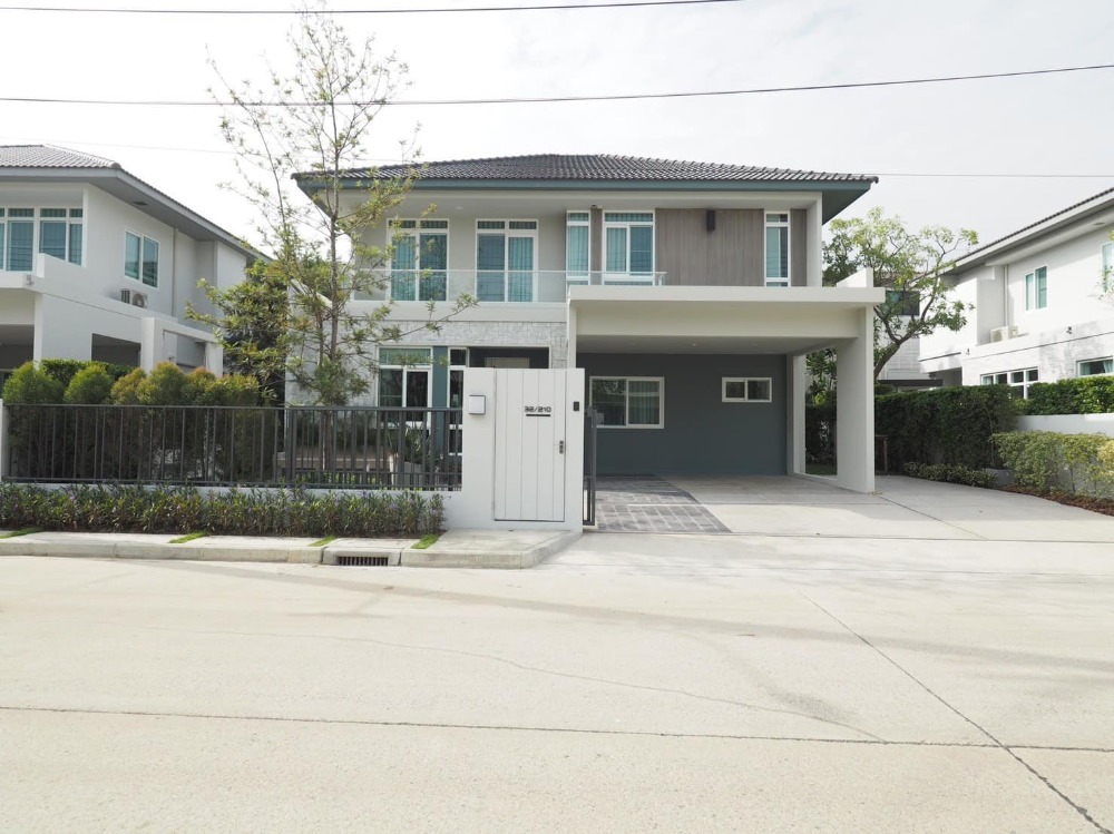 For RentHouseLadkrabang, Suwannaphum Airport : House for rent Manthana Bangna Wongwaen