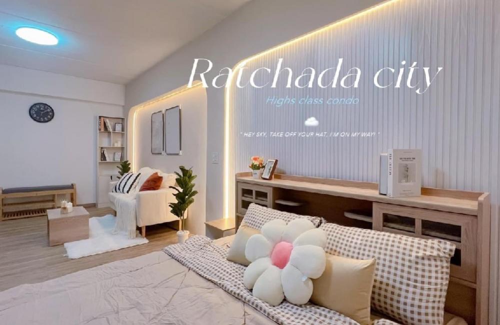 For RentCondoRatchadapisek, Huaikwang, Suttisan : Condo ready to move in Ratchada Huai Khwang