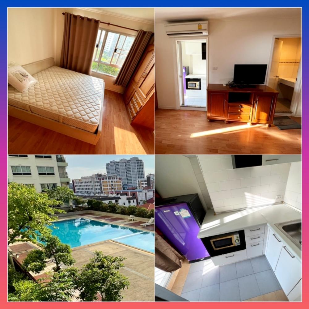 For RentCondoRamkhamhaeng, Hua Mak : Lumpini Ville Ramkhamhaeng 44 Condo for rent near Hospital, Ramkhamhaeng University, The Mall Bangkapi, NIDA, Serithai, Hua Mak, Krungthep Kreetha.