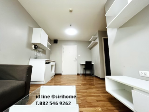 For SaleCondoChaengwatana, Muangthong : Condo for sale, The Trust Condo Ngamwongwan, 6th floor, 1 bedroom, 30 sq m., newly renovated, ready to move in, next to the main road.