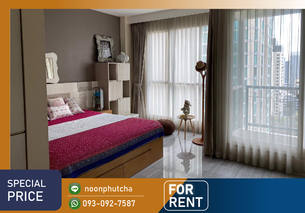 For RentCondoWitthayu, Chidlom, Langsuan, Ploenchit : 📣For rent: The Address Chidlom / 39 sq m., 10+ floor, beautifully decorated, contact 093-092-7587.