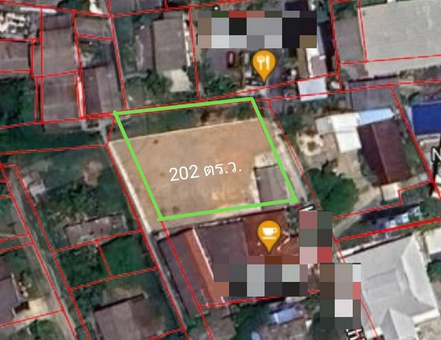 For SaleLandNawamin, Ramindra : Land for sale, Ramintra 117, area 202 sq m, Charoen Phatthana Road, Minburi, near Ramintra Road.