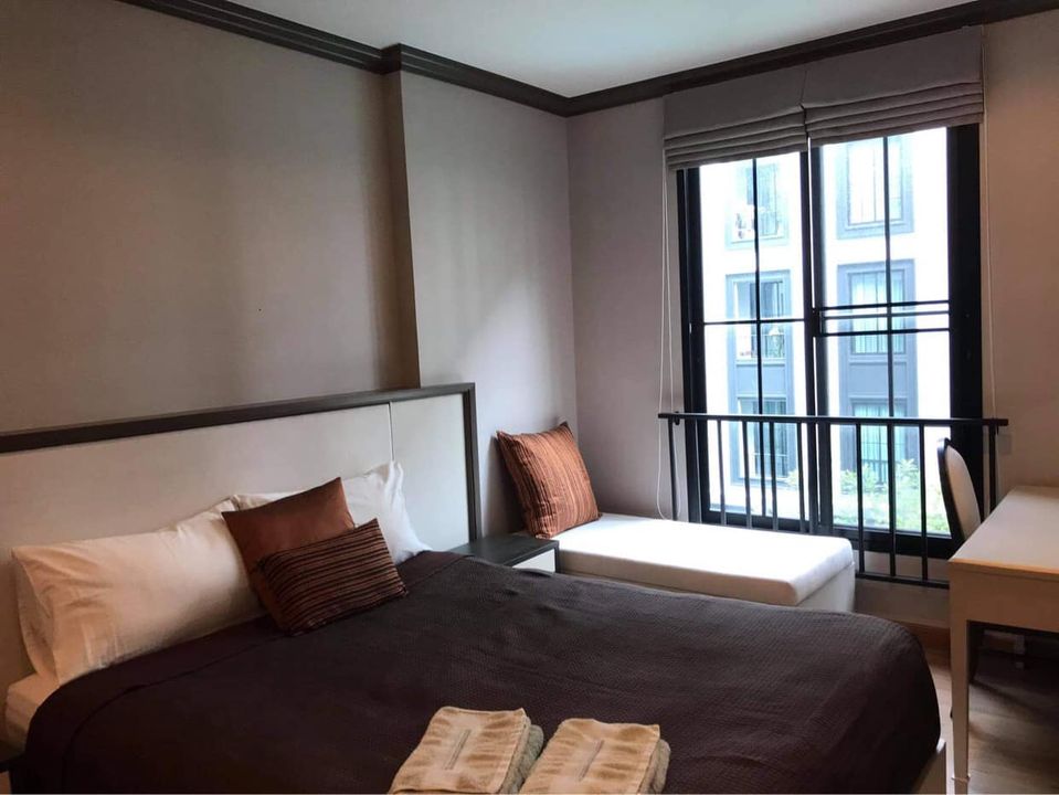 For RentCondoSiam Paragon ,Chulalongkorn,Samyan : The Reserve Kasemsan 3【𝐑𝐄𝐍𝐓】🔥 Modern 2 bedrooms, beautiful view, built -in bathtub Full furniture, free January 24 🔥 Contact Line ID: @hacondo