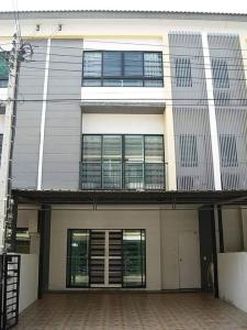 For RentTownhouseRattanathibet, Sanambinna : 3-story townhome, beautifully decorated, for rent in Rattanathibet-Nonthaburi area, near BTS Nonthaburi Intersection 1, only 700 meters.