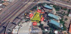 For SaleLandYothinpattana,CDC : Land to build an office Land to build a house along Ramindra Expressway, 162 sq m., selling the entire plot for 40.5 million baht, Bang Khen, Bangkok.