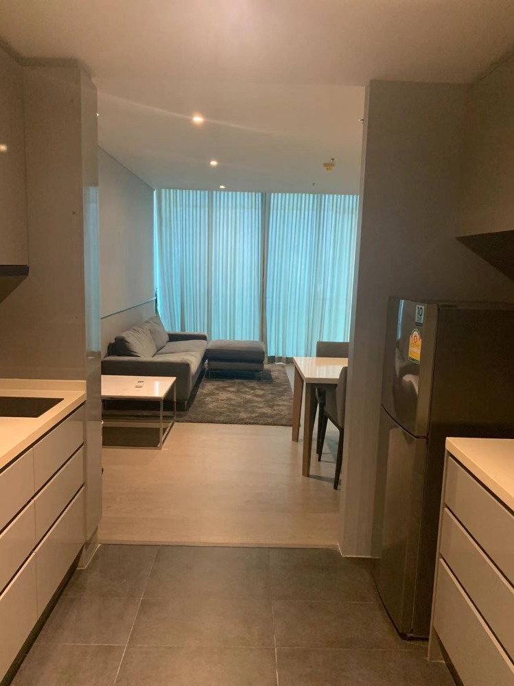 For SaleCondoRama9, Petchburi, RCA : New room for sale, fully furnished, A Space I.D. Asoke-Rachada, a space I.D. Asoke-Rachada, 2 bedrooms
