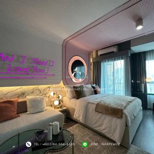 For SaleCondoSiam Paragon ,Chulalongkorn,Samyan : 🔥 Free central area, 10 years, condo near Chula, IDEO Chula Samyan Studio, bedroom width 28.5 sq m., only 5.39 million baht, call 0845546165